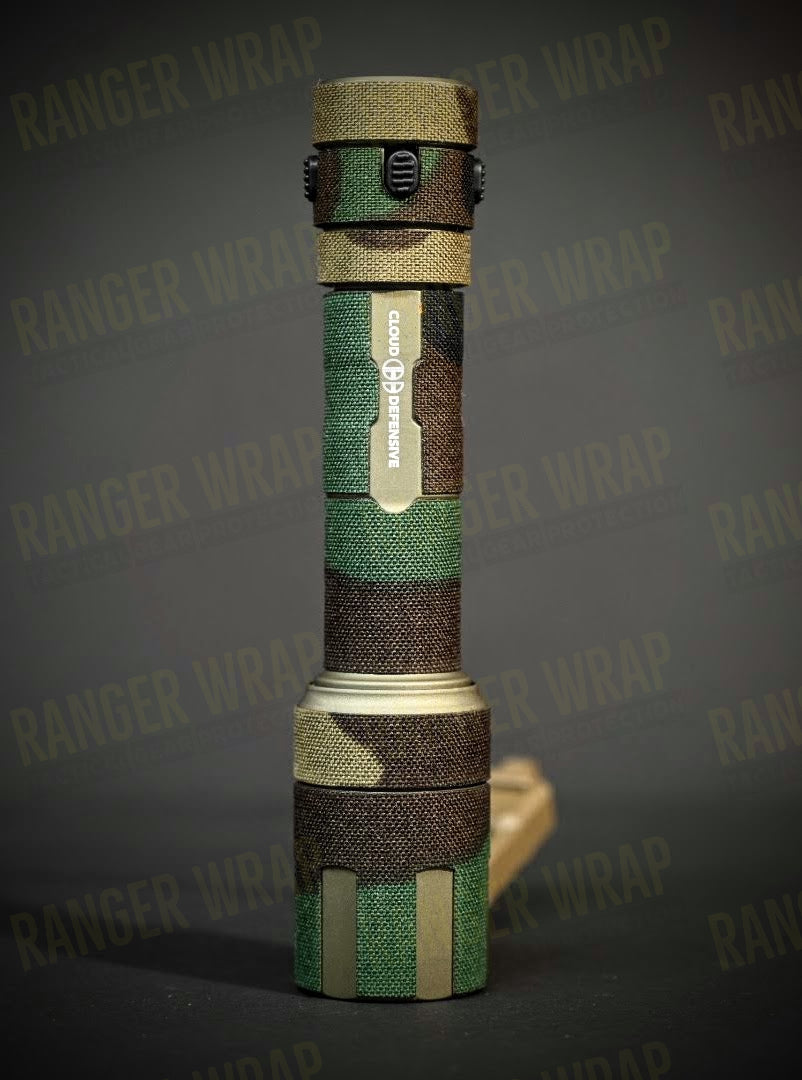 Cloud Defensive REIN 3.0 Full Size & Micro - Weapon Light Wrap in Cordura Fabric in Tropic Multicam, alternate view 4