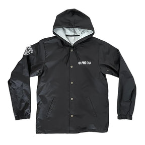Anorak Coaches Rain Jacket - Black Pro Dna – SM