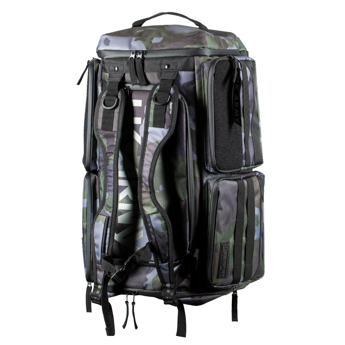 HK Army Expand 35L Paintball Gear Backpack in Shroud Forest, alternate view 6