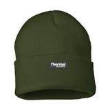 Thermal Insulated Watch Cap in Red, alternate view 9