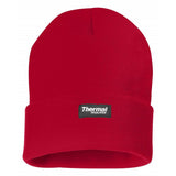 Thermal Insulated Watch Cap in White, alternate view 11