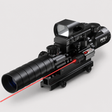 Pinty Nova 3-in-1 3-9x32 SFP Zielfernrohr-Kombination, roter Laser