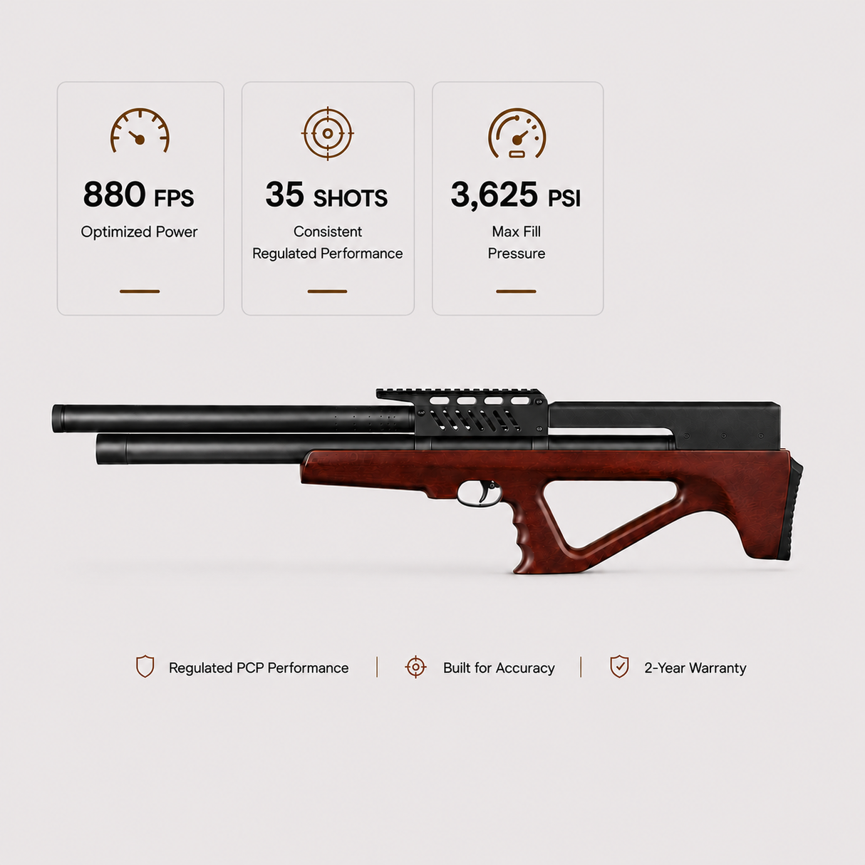 Pinty Striker kompakt bullpup