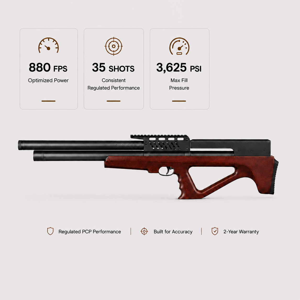 Pinty Striker kompakt bullpup