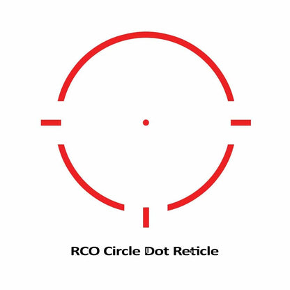 RCO™ Red Dot Sight with Circle Dot Reticle and Variable Riser Mounts - HR Tactical Innovations