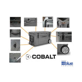 Super Cooler Roto-Moldado Cobalt de 25 Quartos