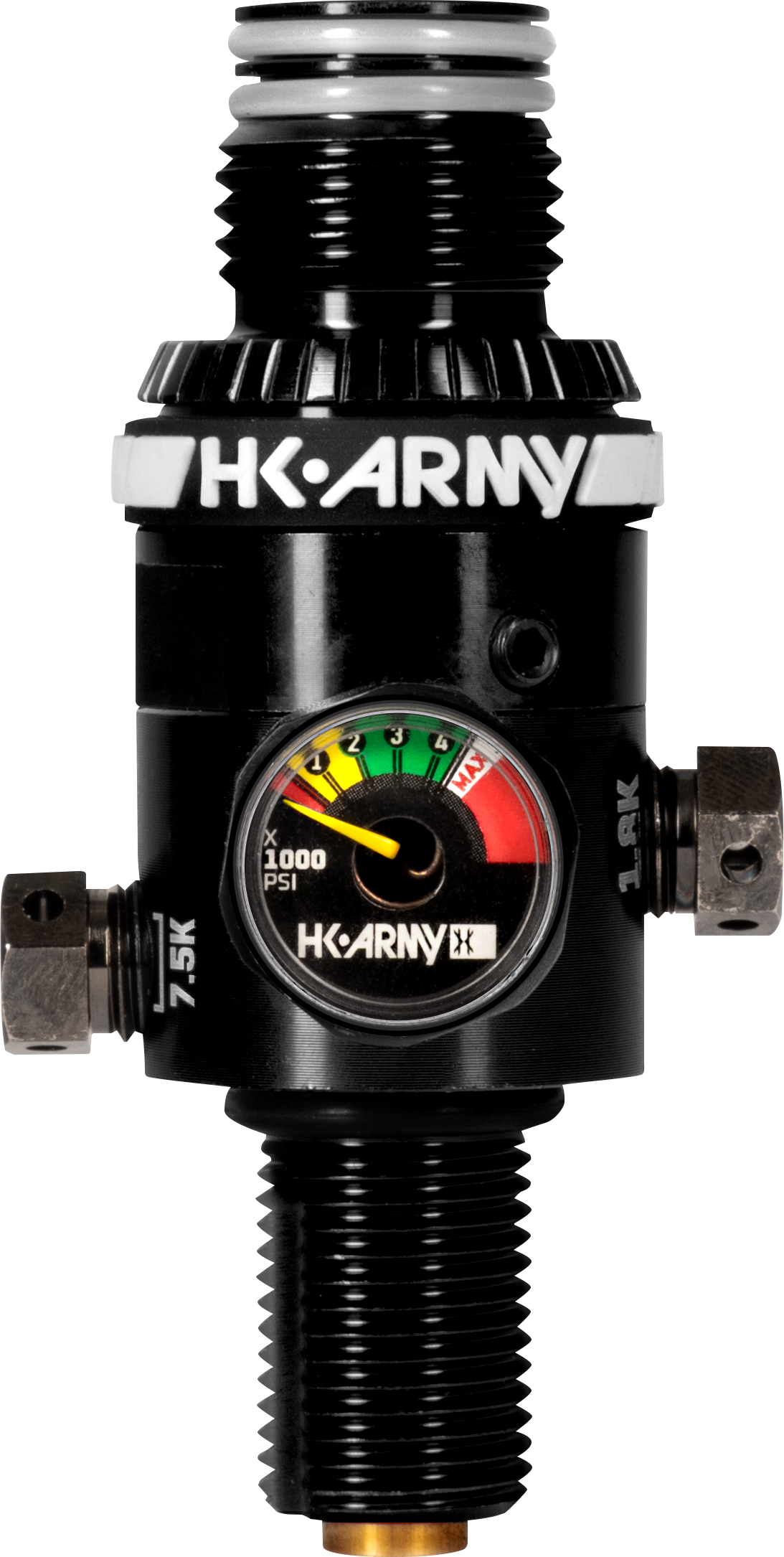 HK Army MP5 Performance Regulator - 450-550 PSI in Black, alternate view 4