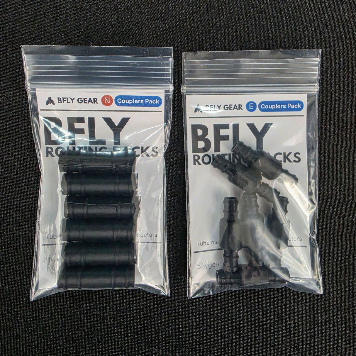 Couplers Pack - BFly Routing Packs, ExFog (Not N-Bore Upgraded) (6mm)