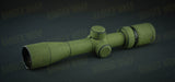Vortex Crossfire II 2-7x32 Scout - Optic Wrap in Cordura Fabric in Vietnam Tiger Stripe, alternate view 4