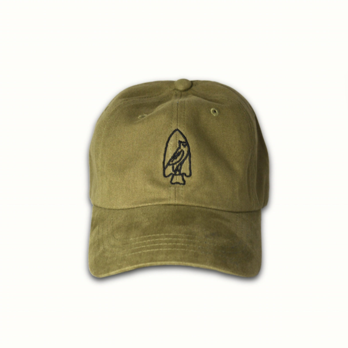 Ex Umbris Designs Arrowhead Embroidered Hat in Loam - Outline, alternate view 7