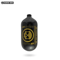 "Diamond Series" Skeleton Air Hyperlight Air Tank 80ci (Bottle Only) – Black / Gold — alternate view 5