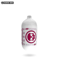 "Diamond Series" Skeleton Air Hyperlight Air Tank 80ci (Bottle Only) – Pearl / Pink — alternate view 6