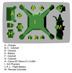 DJI Phantom Kit - Seahorse Case – YELLOW — alternate view 8