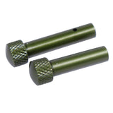 Guntec AR-15 Extended Takedown Pin Set Gen 2 in Green