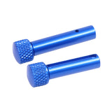 Guntec AR-15 Extended Takedown Pin Set Gen 2 in Blue