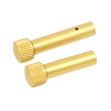 Guntec AR-15 Extended Takedown Pin Set Gen 2 in Gold