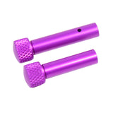 Guntec AR-15 Extended Takedown Pin Set Gen 2 in Purple
