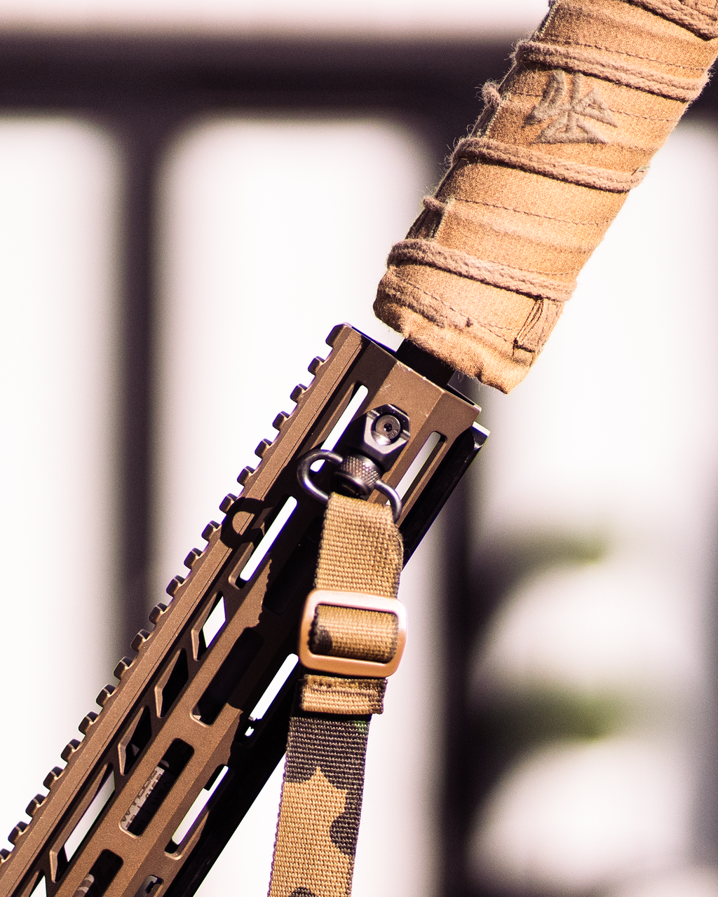 Die Free Co Quick Stop M-LOK Barricade Stop and QD Cup, alternate view 5