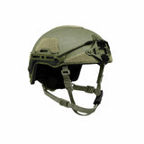 ATE® Lite Ballistic Helmet | Lightweight NIJ IIIA High-Cut - Hard Head Veterans in OD Green, alternate view 3