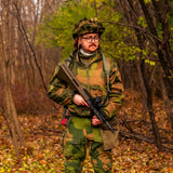 QILO x AP Retro Windbreaker in Norwegian Woodland, alternate view 11