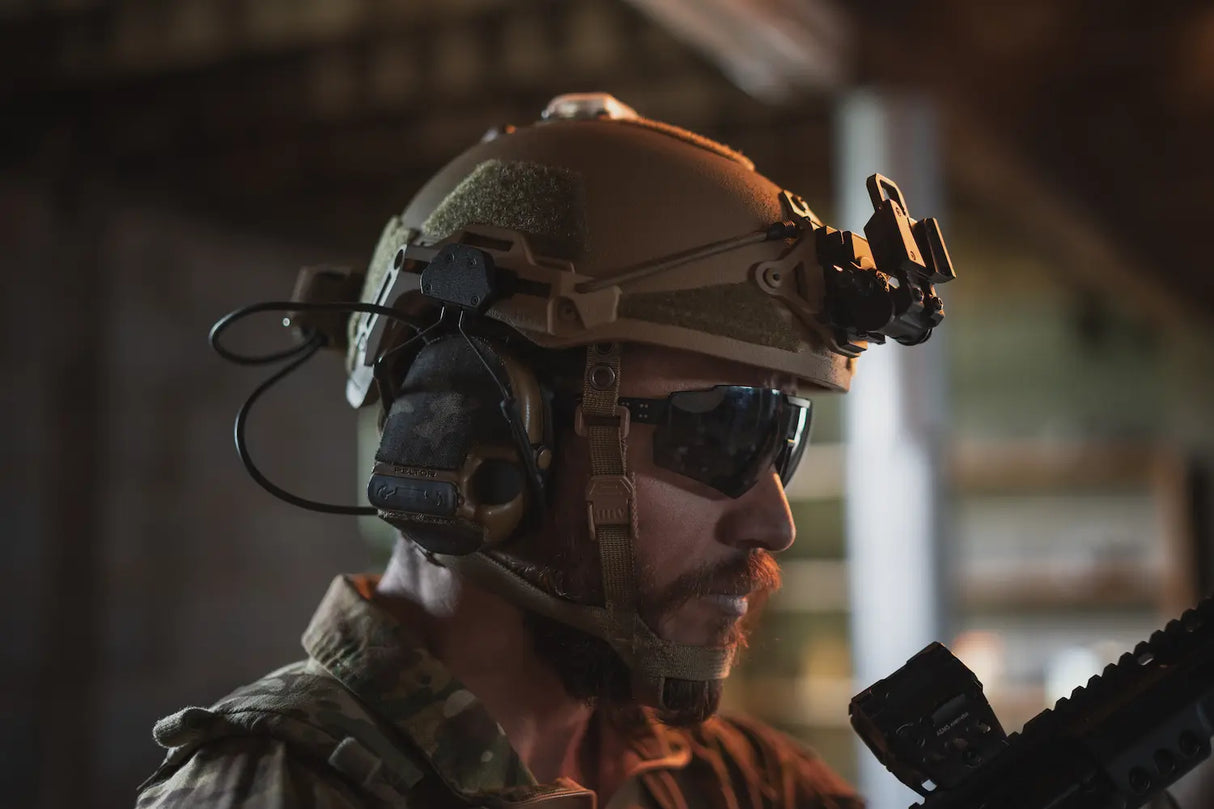 ATE® Lite Ballistic Helmet | Lightweight NIJ IIIA High-Cut - Hard Head Veterans in XL, alternate view 15