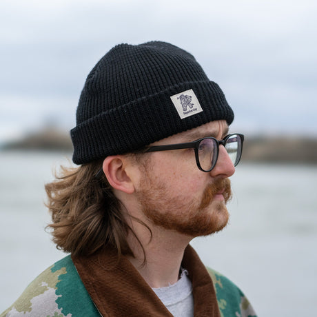 The Superior Knit Hat in Forest Green, alternate view 2