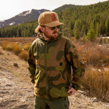 QILO x AP Retro Windbreaker in Norwegian Woodland, Extra Large, alternate view 4
