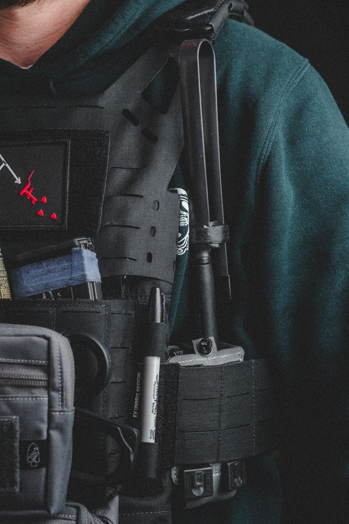 BETA Testing Plate Carrier in Ranger Green, alternate view 16