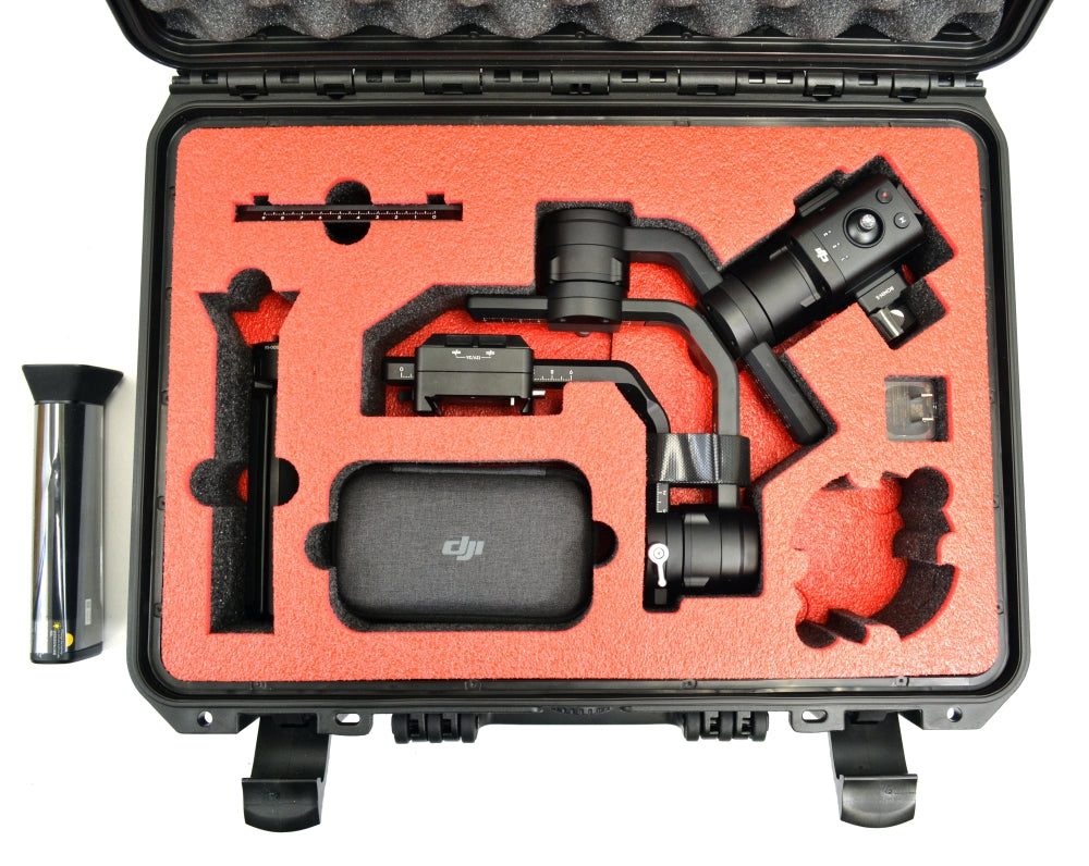 DJI RONIN S RED TOPGUARD CUSTOM FOAM DORO D1611-6 CASE - HR Tactical Innovations