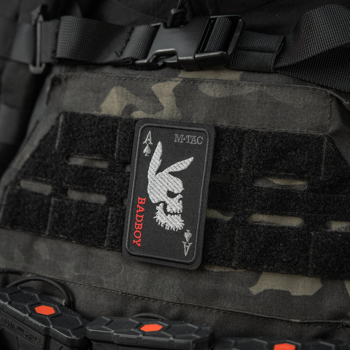 M-Tac Patch Bad Boy Embroidery in Coyote, alternate view 2