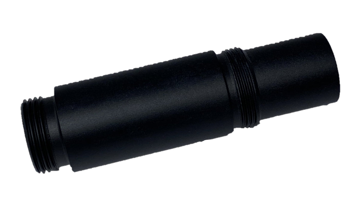 SSC XL Insert Ready FL Barrel Back for Autococker Threads in Raw - unassembled, alternate view 3