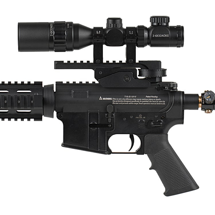 Dynamic Sports Gear ASR Weaverrail Adjustable Paintball Riser (20mm) — alternate view 5