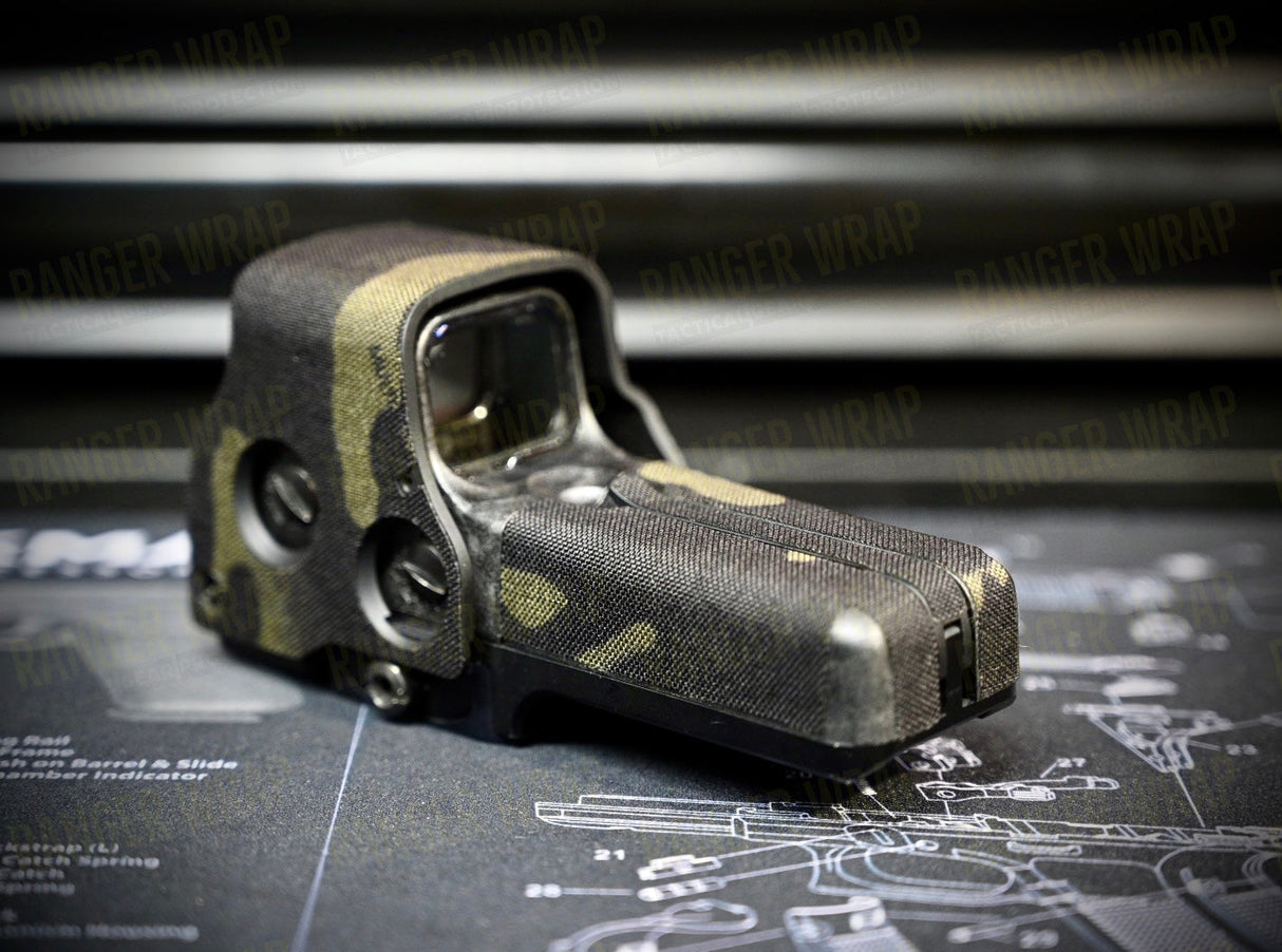 Eotech 518 - Optic Wrap in Cordura Fabric in Desert Tiger Stripe, alternate view 4
