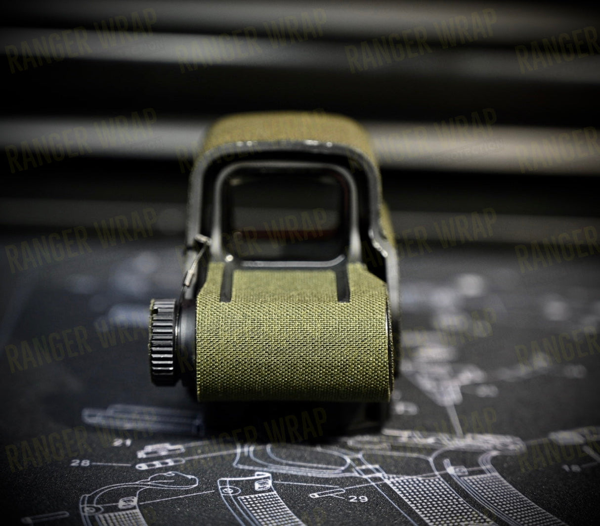 Eotech EXPS3 - Optic Wrap in Cordura Fabric in Black Multicam, alternate view 3