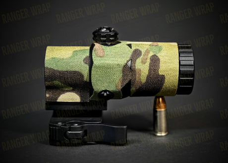 Eotech G33 3X Magnifier - Optic Wrap in Cordura Fabric in Desert Tiger Stripe, alternate view 2