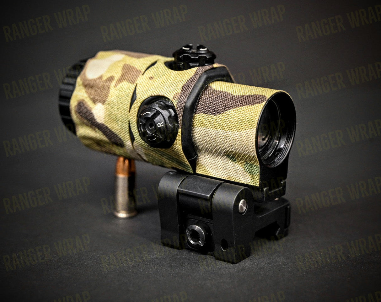 Eotech G33 3X Magnifier - Optic Wrap in Cordura Fabric in Black Multicam, alternate view 4