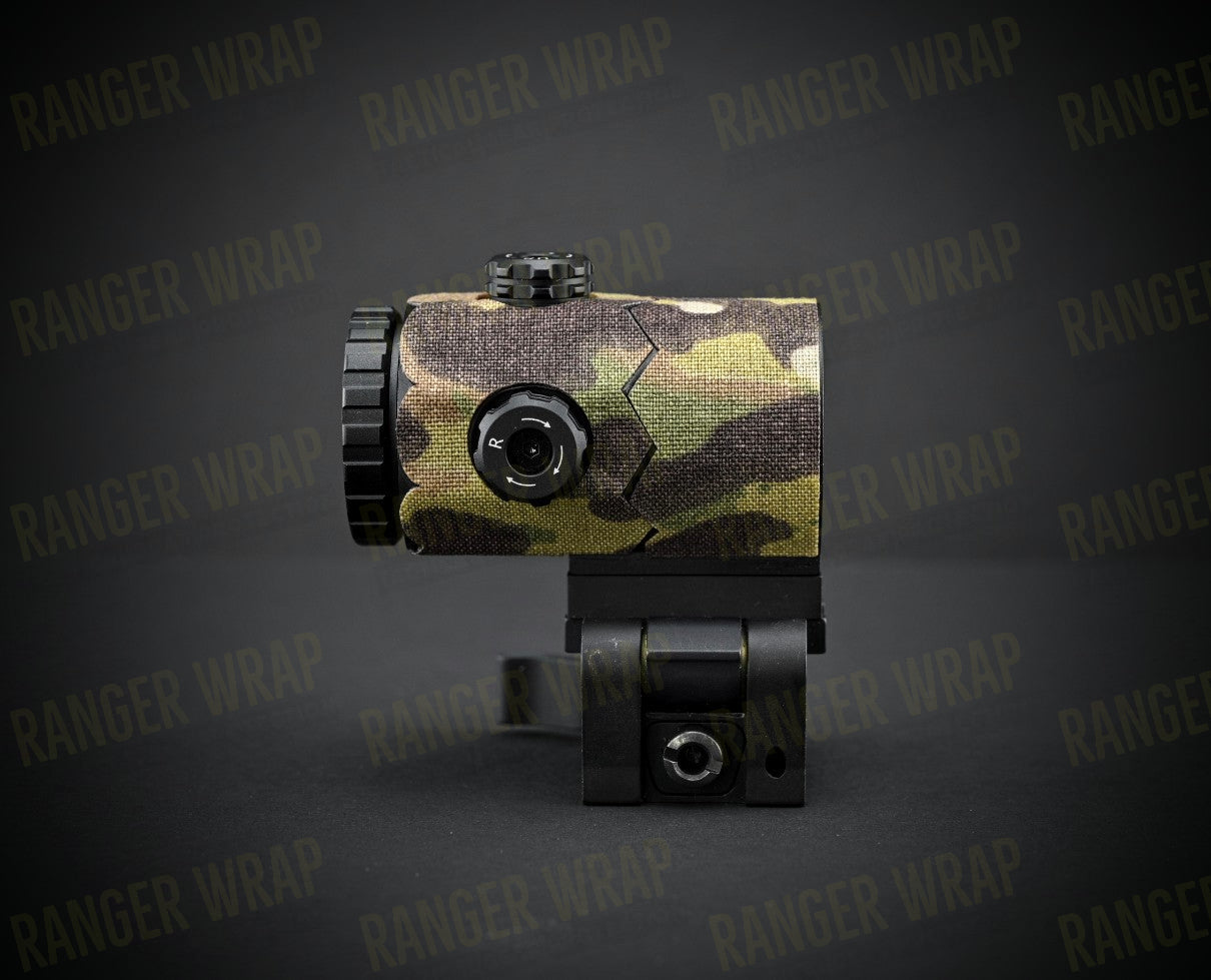 Eotech G43 3X Magnifier (Inner Wrap Only) - Optic Wrap in Cordura Fabric in Desert Tiger Stripe, alternate view 2
