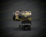 Eotech G43 3X Magnifier (Inner Wrap Only) - Optic Wrap in Cordura Fabric in Desert Tiger Stripe, alternate view 2