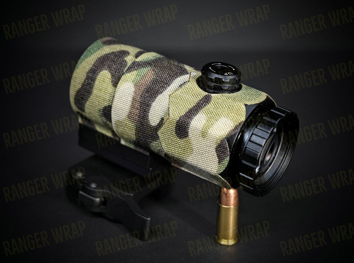 Eotech G45 5X Magnifier (Inner Wrap Only) - Optic Wrap in Cordura Fabric in Desert Tiger Stripe, alternate view 2
