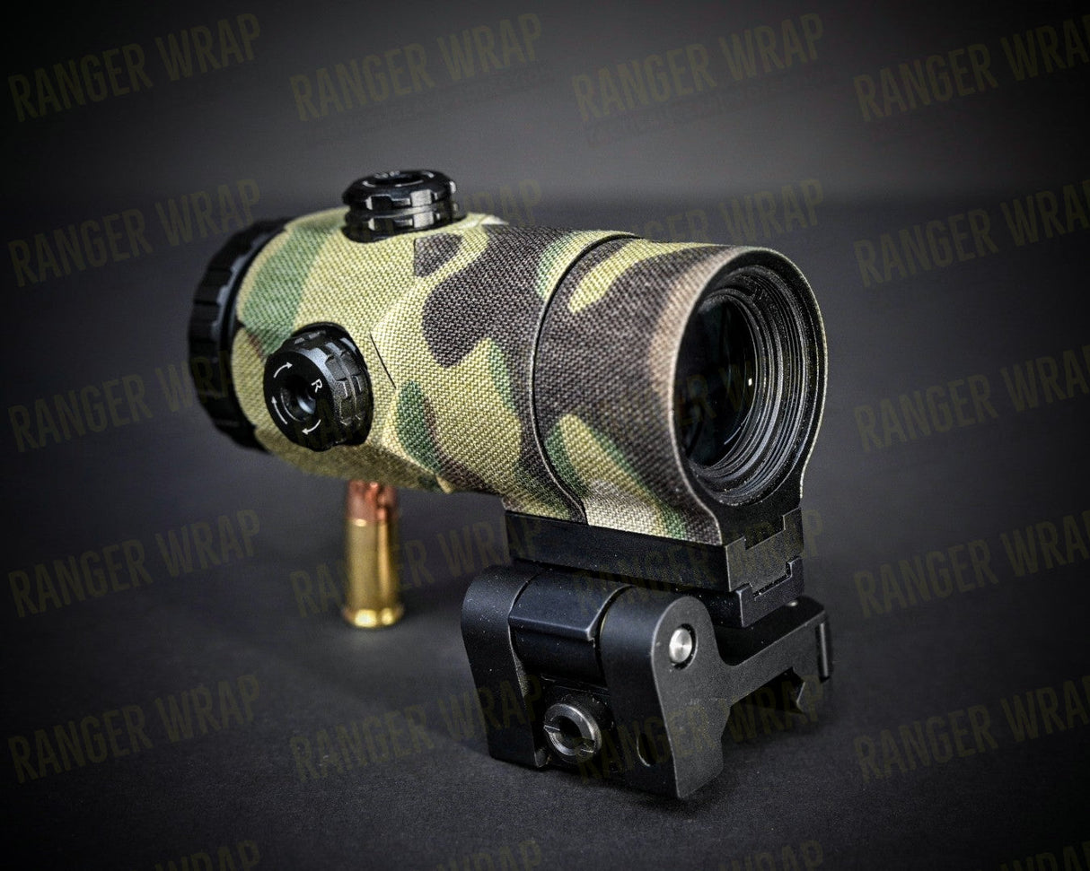 Eotech G45 5X Magnifier (Inner Wrap Only) - Optic Wrap in Cordura Fabric in Black Multicam, alternate view 4