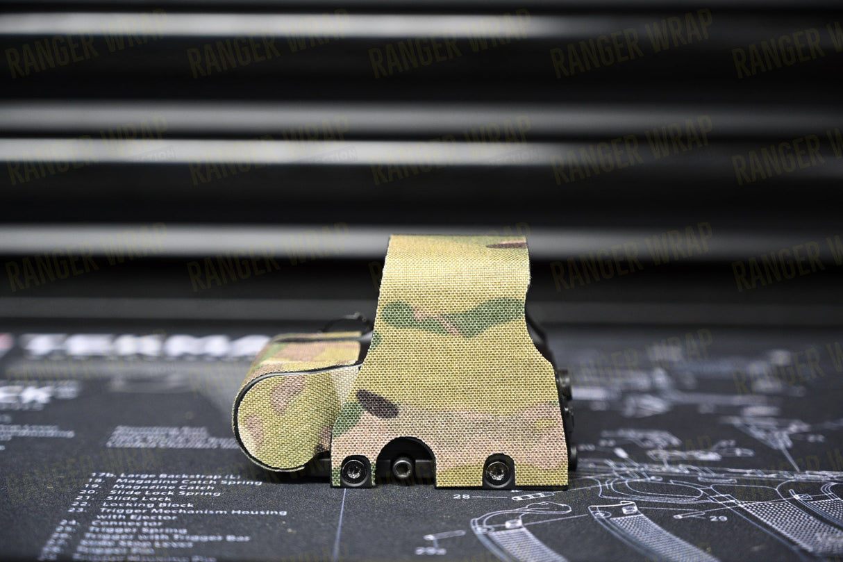 Eotech XPS2/XPS3 - Optic Wrap in Cordura Fabric in Black Multicam, alternate view 4