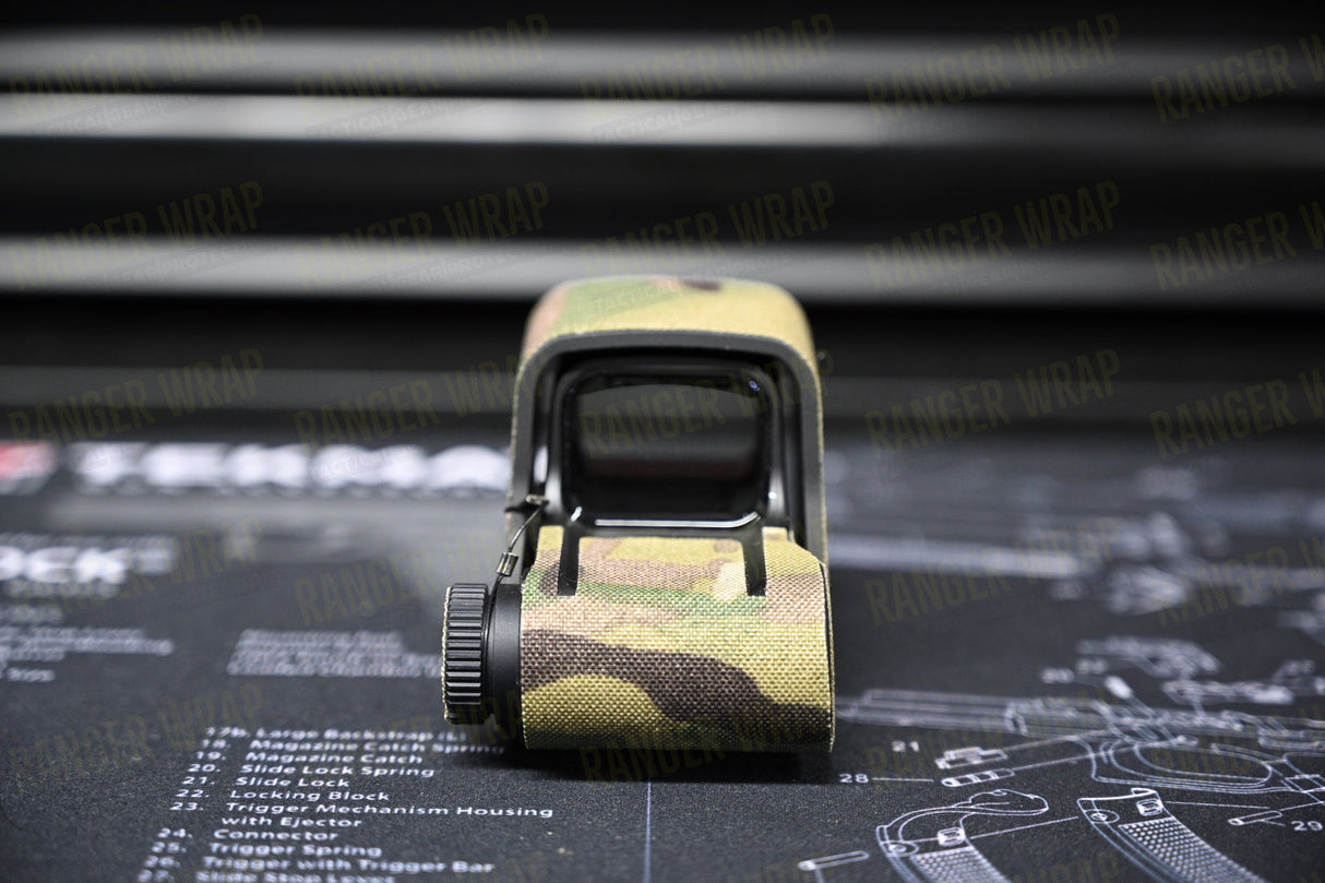 Eotech XPS2/XPS3 - Optic Wrap in Cordura Fabric in Desert Tiger Stripe, alternate view 2