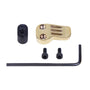 Guntec USA AR-15 / AR .308 Extended Mag Catch Paddle Release Plated & PVD Coated – Chrome — alternate view 3