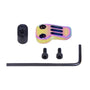 Guntec USA AR-15 / AR .308 Extended Mag Catch Paddle Release Plated & PVD Coated — alternate view 6
