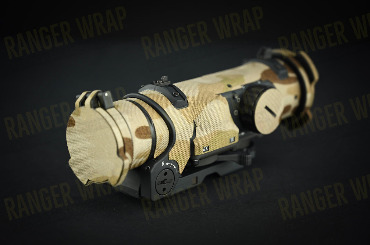 Elcan SpecterDR 1-4 - Optic Wrap in Cordura Fabric in Wolf Gray, alternate view 10