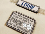 I'm Not Much to Look At But I Fuck Like The Government - V.2.0 - 2x3 Patch, alternate view 13