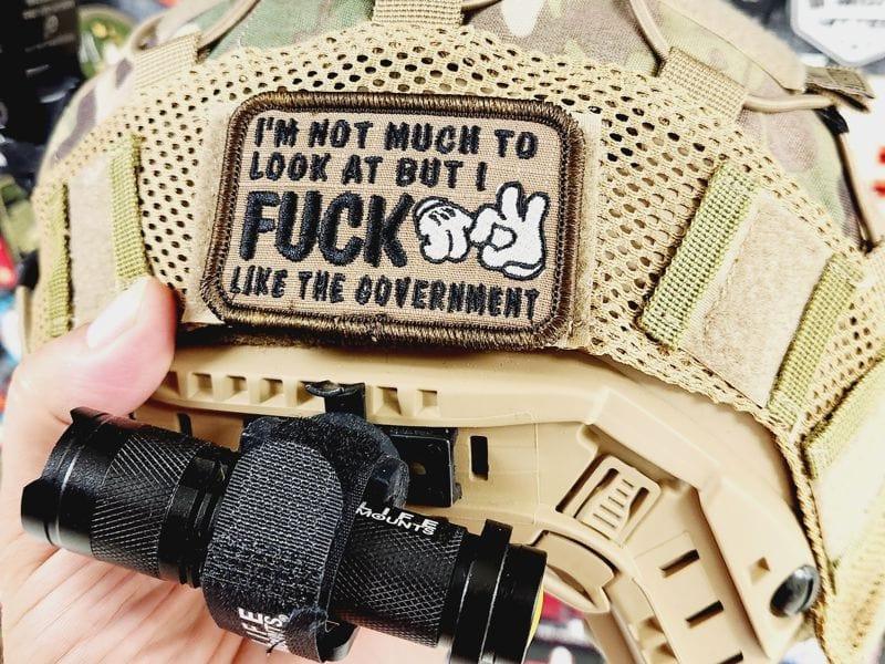 I'm Not Much to Look At But I Fuck Like The Government - V.2.0 - 2x3 Patch, alternate view 12