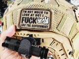 I'm Not Much to Look At But I Fuck Like The Government - V.2.0 - 2x3 Patch, alternate view 12