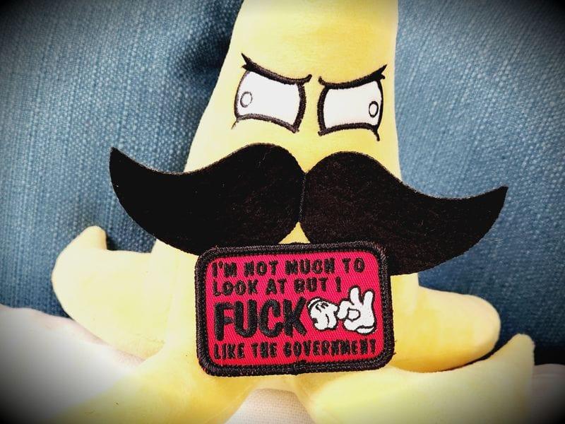 I'm Not Much to Look At But I Fuck Like The Government - V.2.0 - 2x3 Patch, alternate view 14