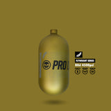 Infamous PRO DNA Flyweight 80ci 4500psi Air Tank - Matte in Gold, alternate view 2